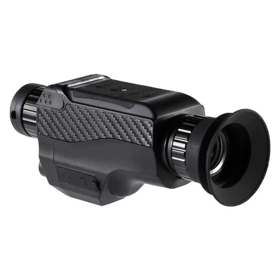 Wellwin ir camera night vision DT18 1.54inch LCD IPS Screen monocular type night vision 3W 850nm infrared night vision scope