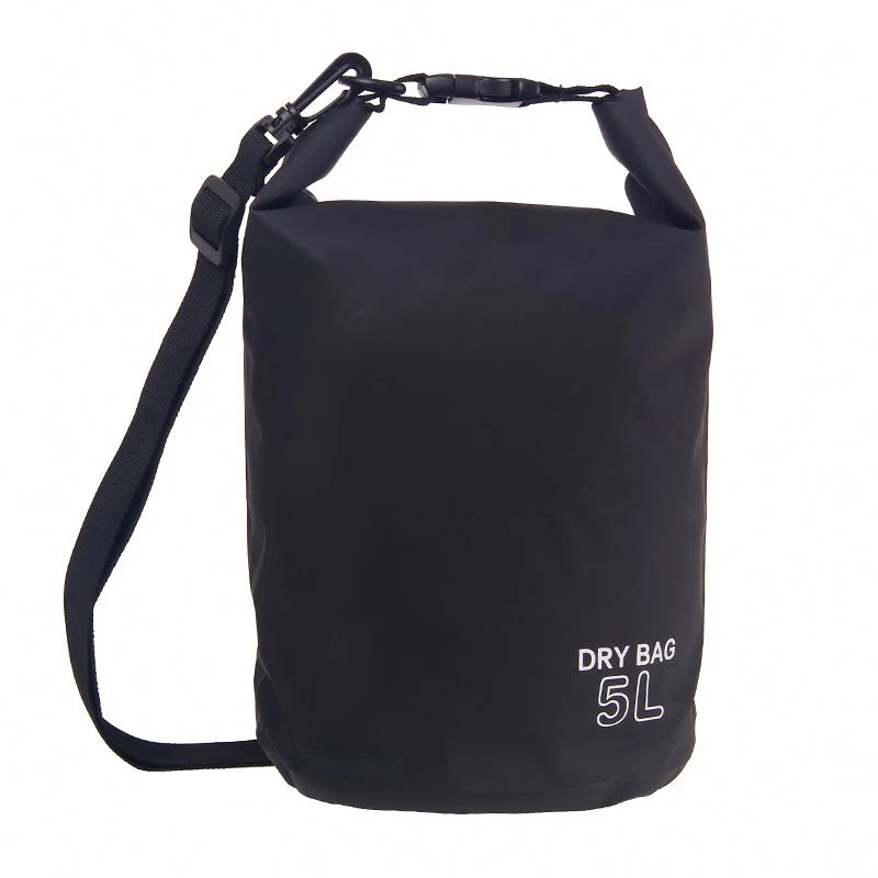 Custom Logo Dry Bag Waterproof Bag With Adjustable Strap 5L PVC Waterproof Backpack