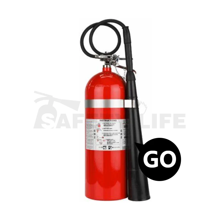 Carbon Steel Material 2mm 5kg Portable Co2 Fire Extinguisher 6kg Alloy Steel High Quality with Brass Valve