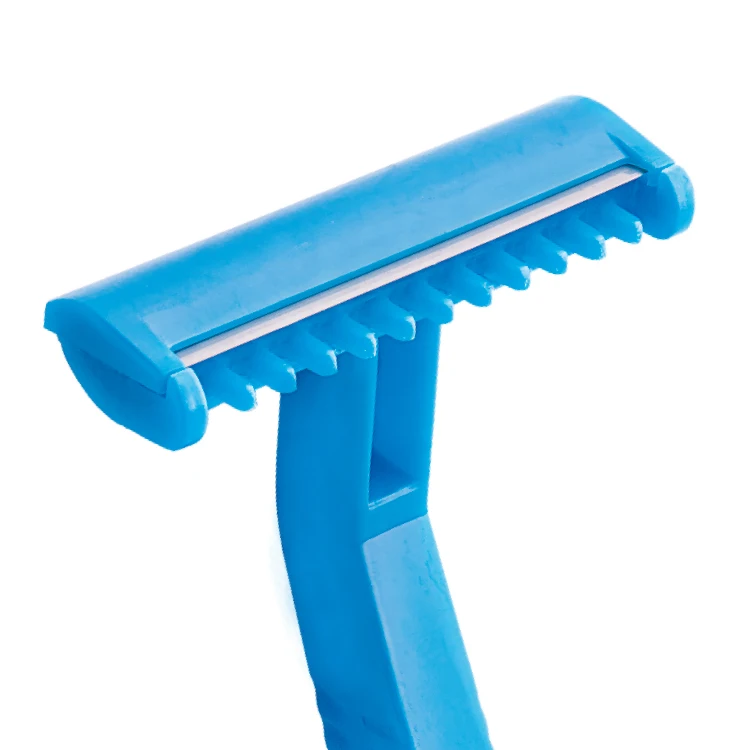 New Type Twin Blade Disposable Razor Plastic Head Cover for Medical Use Shaver Razor