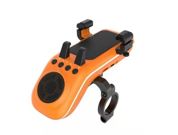 Multifunctional 10-in-1 Led Light Power Bank Bike Horn Microphone Bike  Speakers For Mountain Bike Casual Cycling