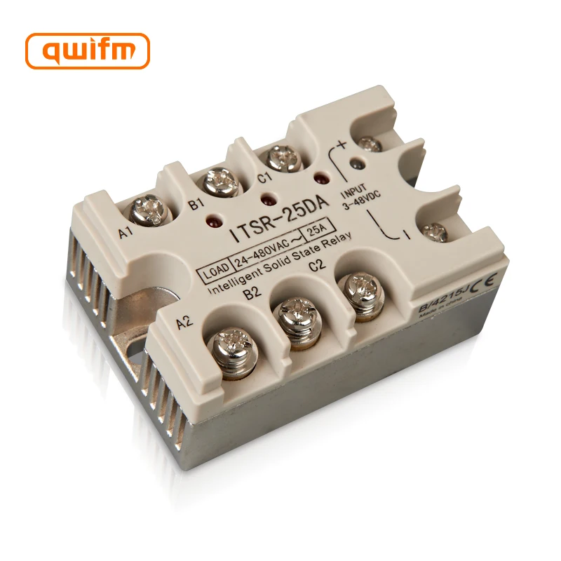 3 year warranty DC/AC control 10A~120A three phase ssr solid state relay