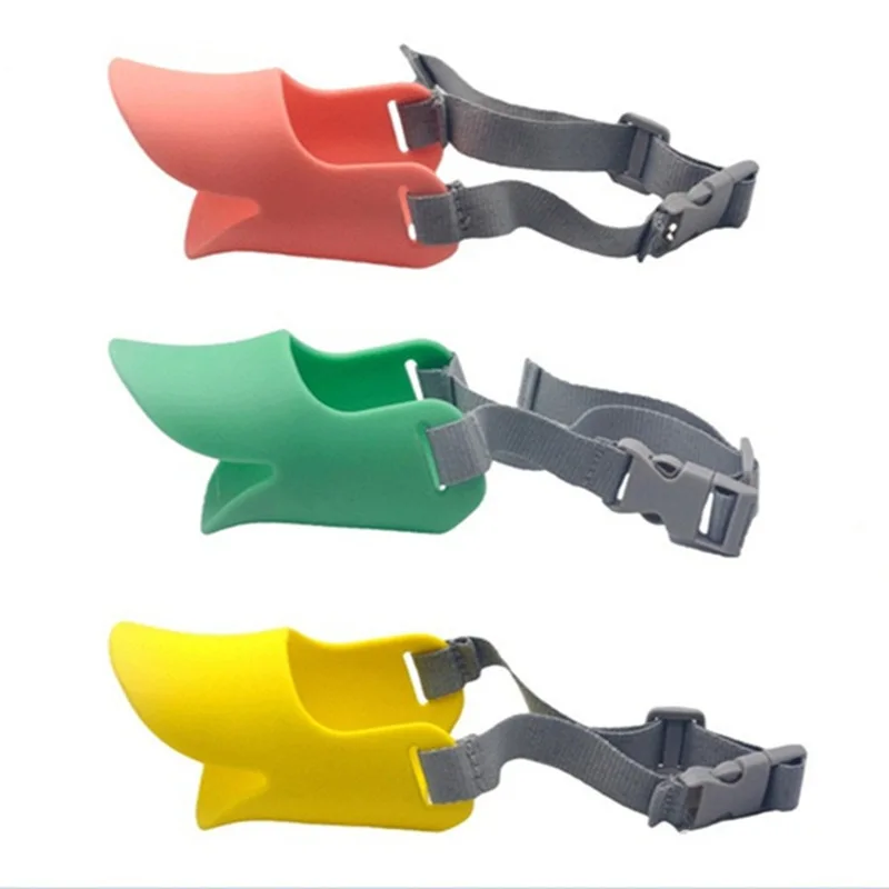 Best Selling Factory Price Silicone Dog Muzzle Short Snout Anti Biting Barking Mouth Cover Cat Dog Duck Muzzle