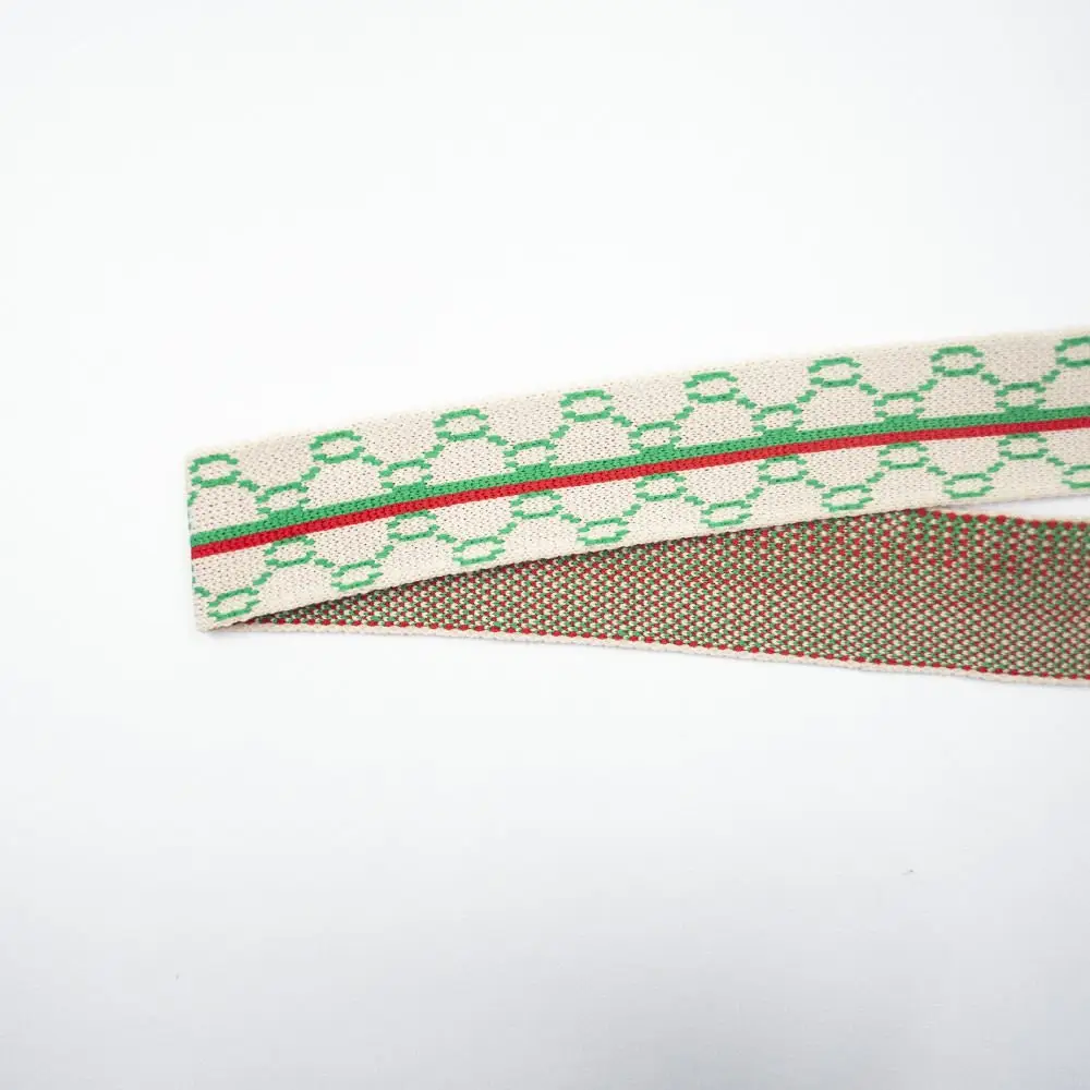 Custom  Recycled 100% Polyester Grosgrain Satin Ribbon For Garments