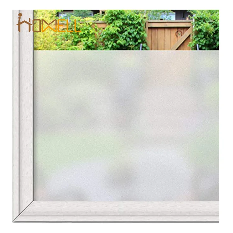 Waterproof Removable PVC Static Frosted Window Film for Home Decoration