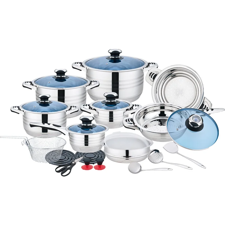 Professional Manufacturer kitchen utensils, 100 pcs cookware set/
