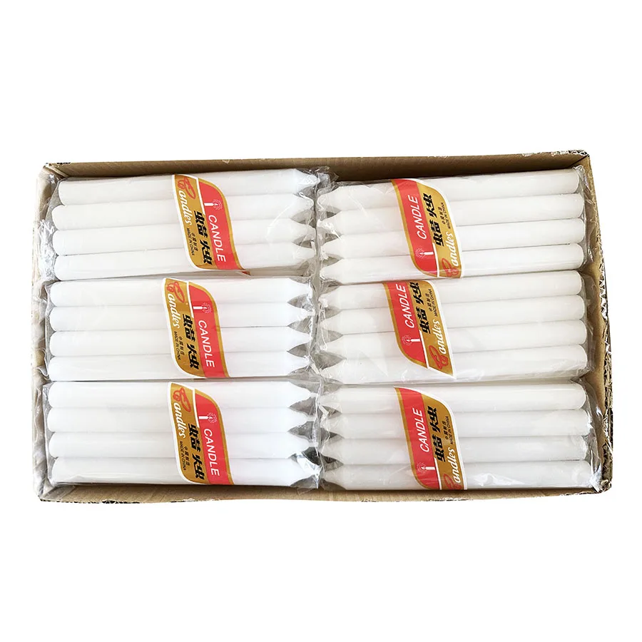 Paraffin Wax 8pcs x 30bag 38g Decorative Candle white household white plain candles