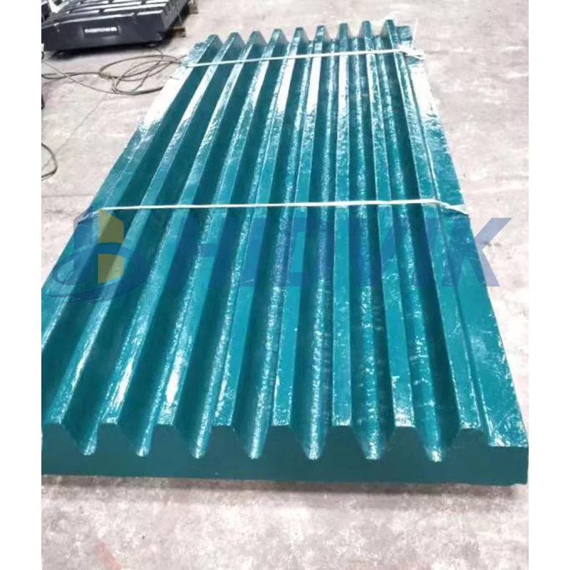 
ZGMn13Cr2 ZGMn18Cr2 ZGMn22Cr2 jaw plate stone crusher wearing parts for quarry mining 