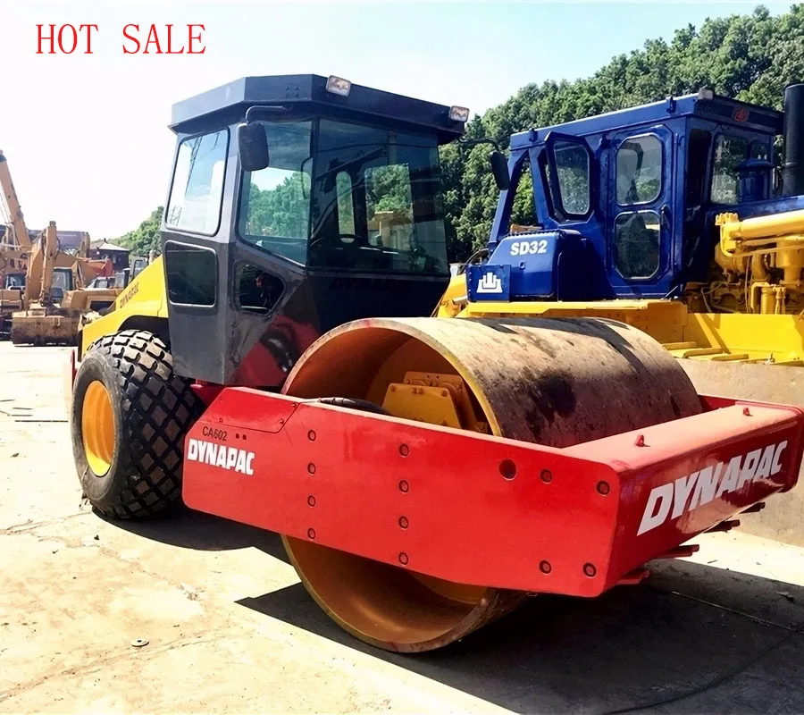 Hot sale good condition Second hand Dynapac CA602 Road Roller/ used dynapac ca602 road roller machine for road