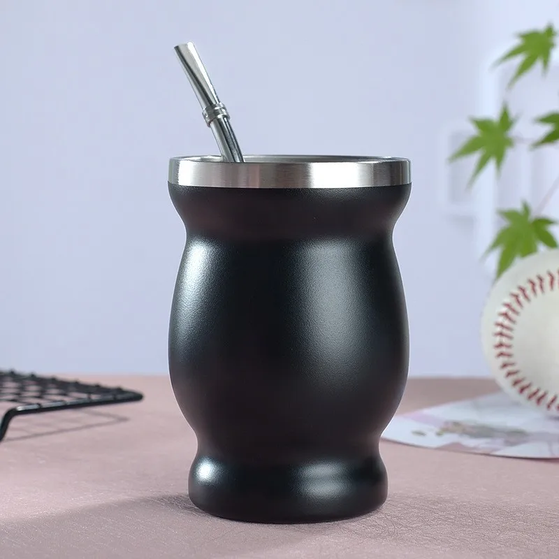 Чашка Bombilla Matera Yerba Mate с двойной стенкой 8 унций