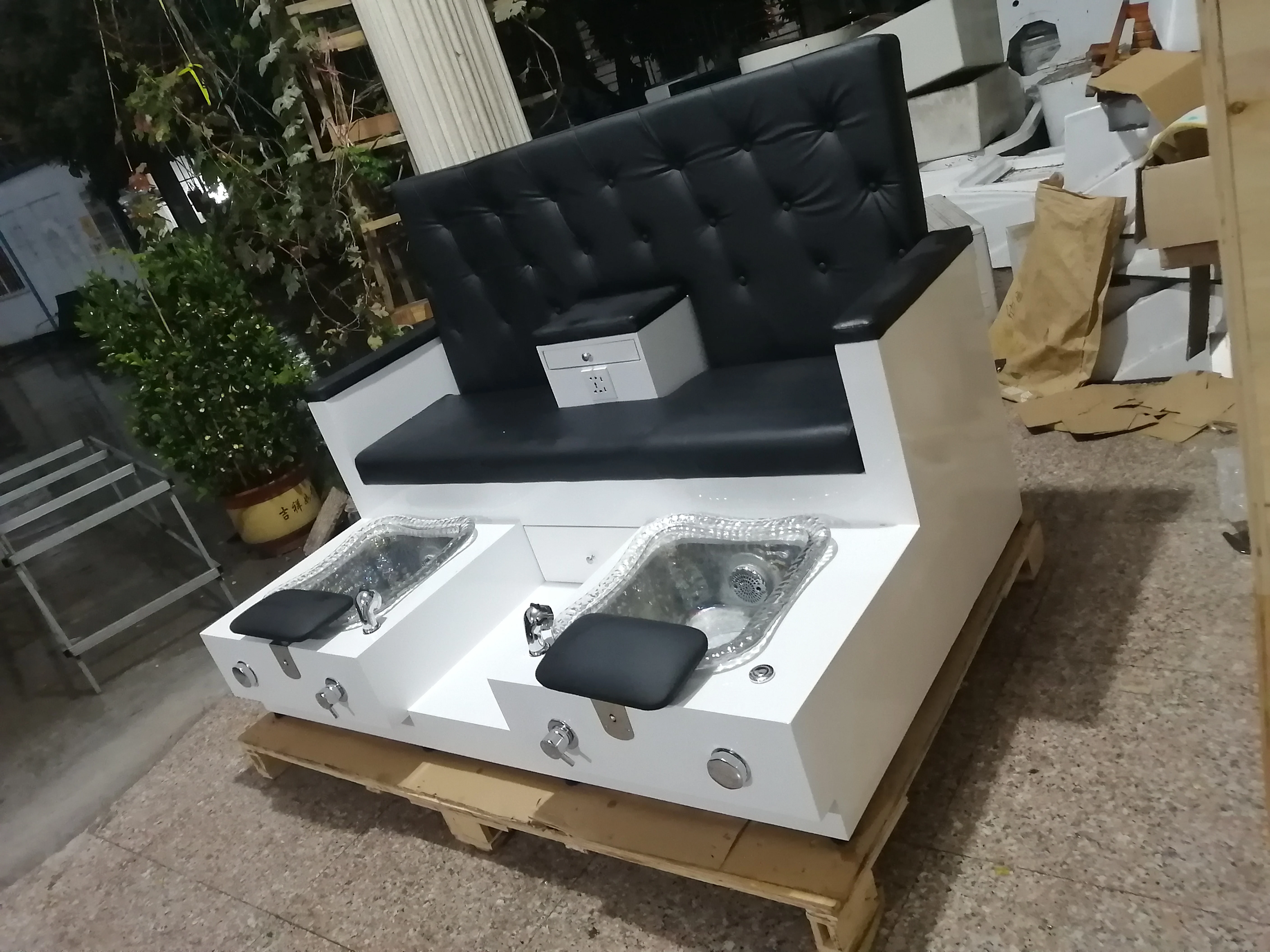 double seats Can be customized Two-seater pedicure chair manicure chair pedicure/ manicure chair spa