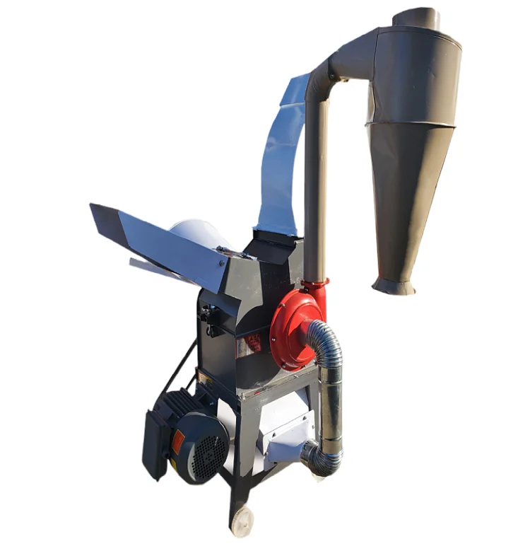 Feed crusher grinder grass feed processing machine Electric power  Corn rice husk maize grinding machine