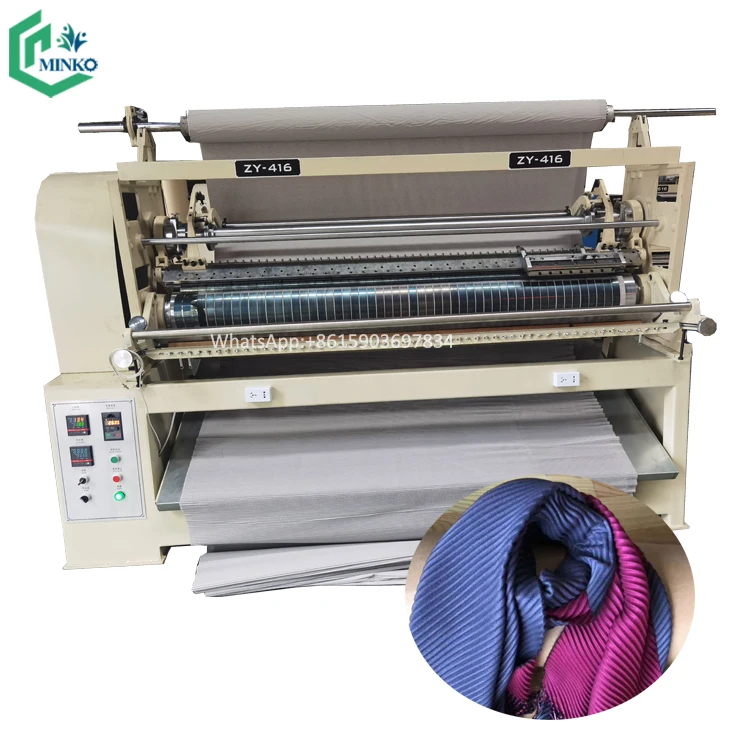 616 416 pleating machine textile pleated non woven curtain making machine