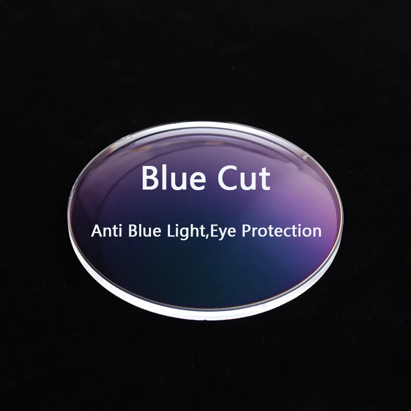 Night Vision Drive optical lens 1.56 photo grey/gray UV420 blue cut single vision blue HMC coating lens