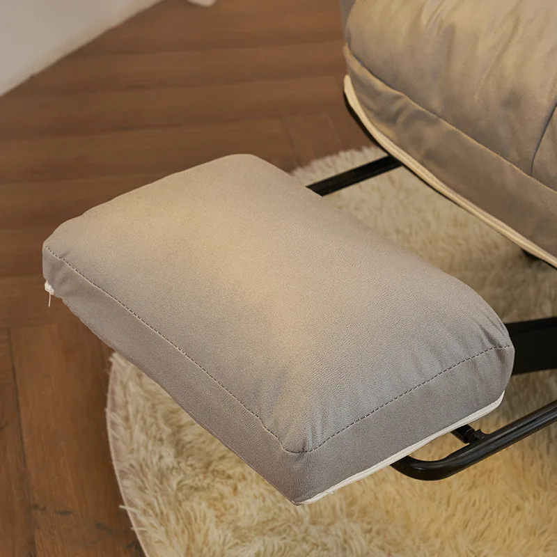 Эргономичный высококачественный офисный стул с кожаной тканью компьютерный поворотный высокий металлическим каркасом для домашнего использования