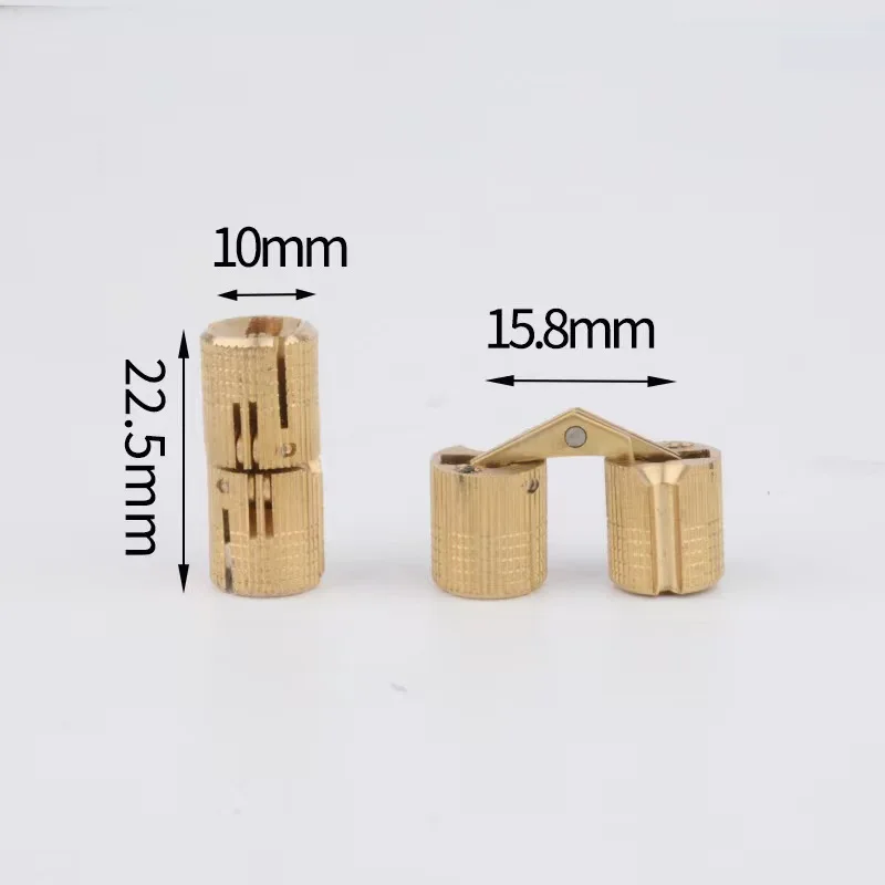 Factory Price Concealed Brass Furniture Hinges Adjustable Barrel Gift Box Hinge