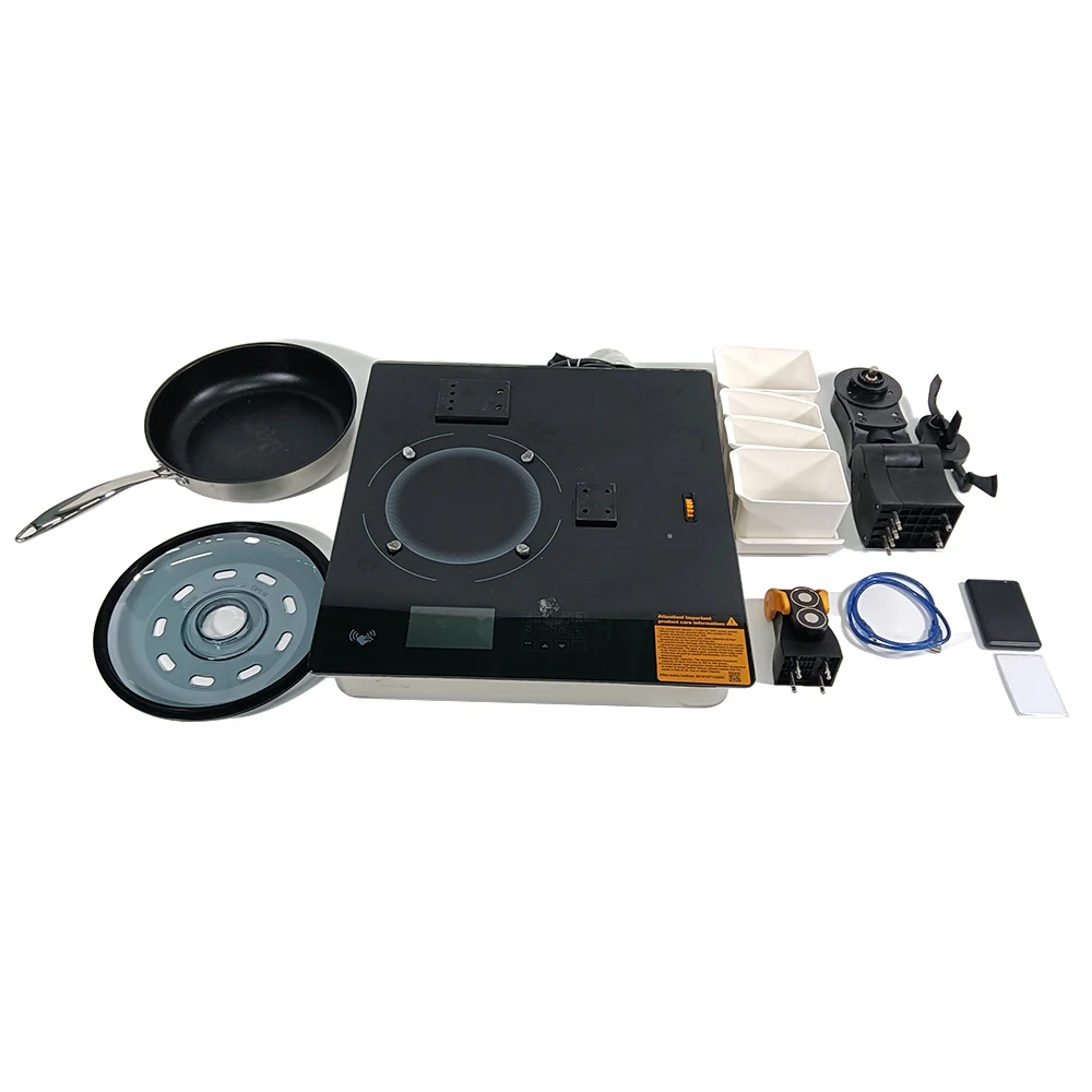 EXI Recipe Porridge Meat Vegetables Durable Anti-Fire Kitchen Automatic Cooking Robot