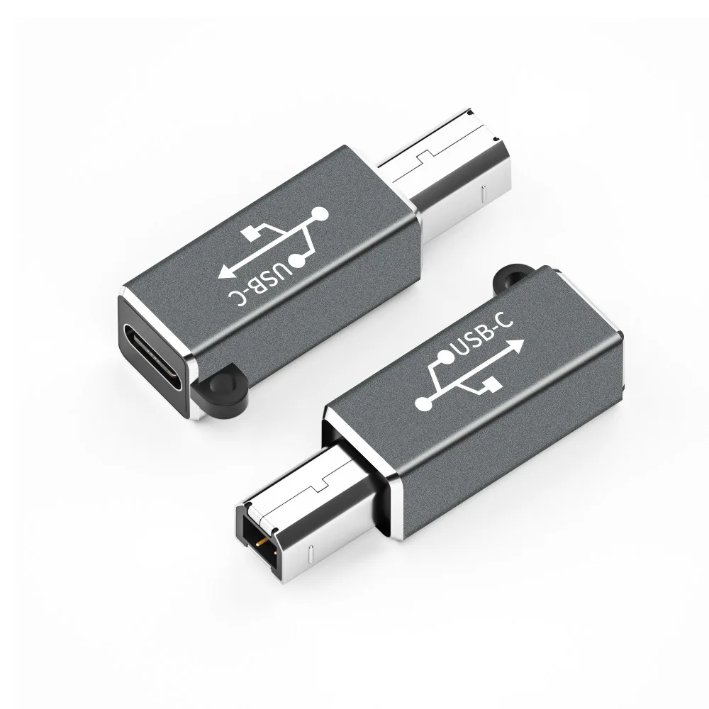 Amazon Hot Aluminum Alloy Adapter Type C To USB Midi Interface Cord Adapter USB C Female To MIDI Male Connector Adapter For Elec