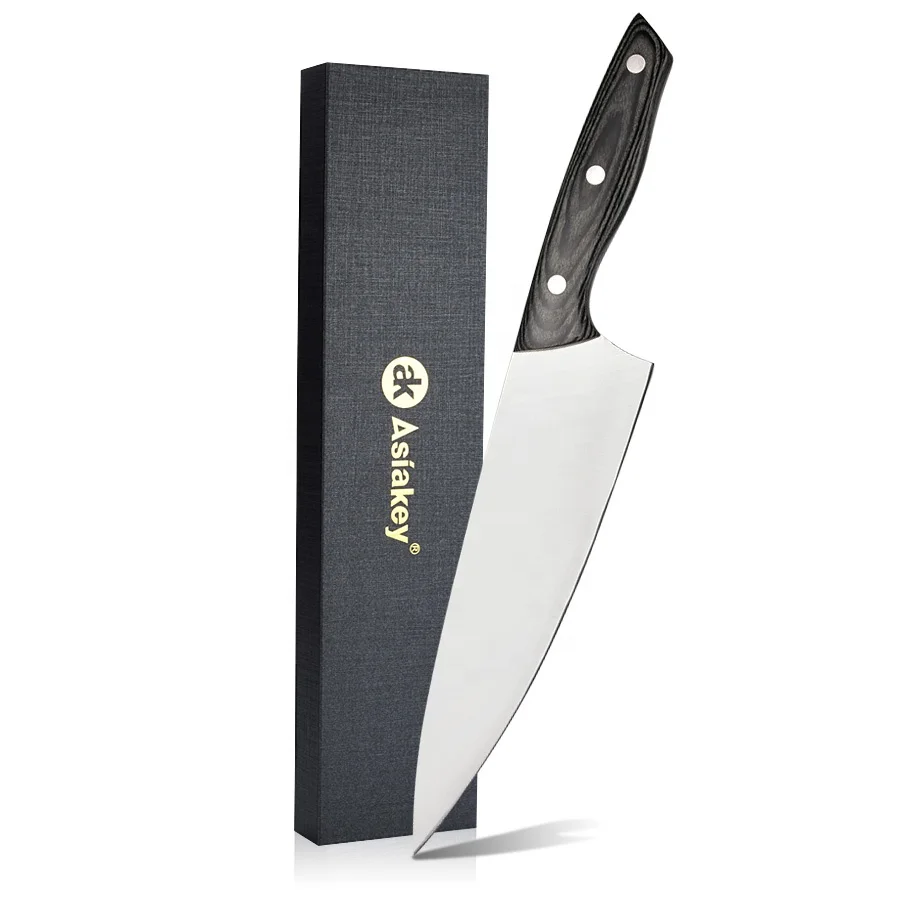 Powder Steel  Kitchen Knife 8 Inch Professional Chefs Cooking Knife  With Exquisite Packaging