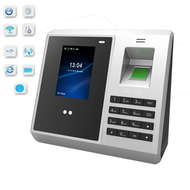 Новый 2024 Hysoon PC3 OEM / ODM биометрическое Распознавание отпечатков пальцев лица веб-камера дверная система контроля доступа Устройство времени посещения