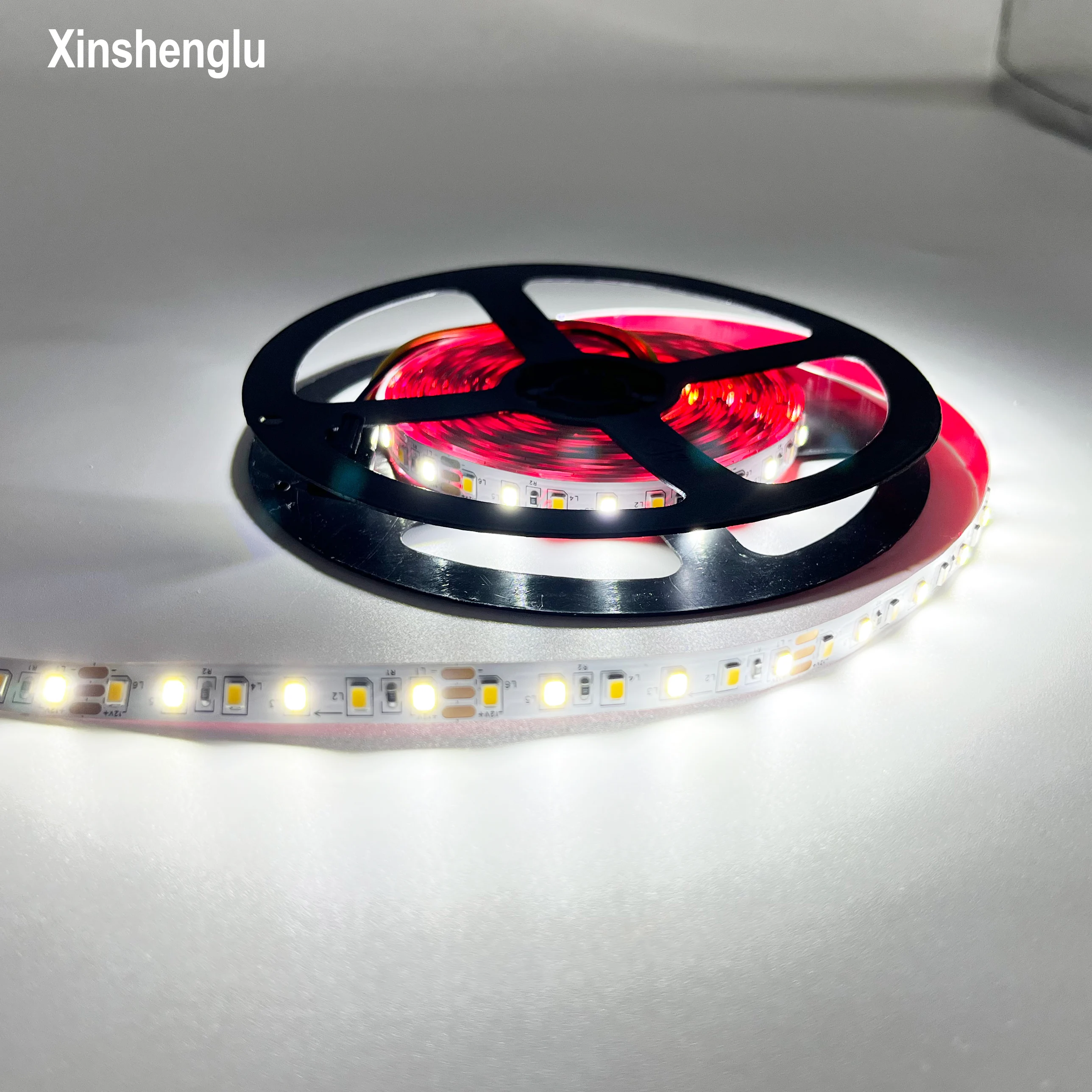 12 Volt Smart Lighting 60leds/m 6000K-6500K SMD 2835 White Addressable Led Backlight Strip Lights