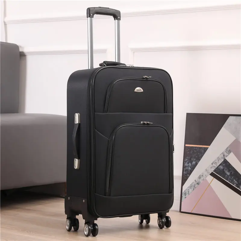 Explore Our Premium Pu Suitcase Collection Travel Case Personal Items Cabin Soft Nylon Luggage