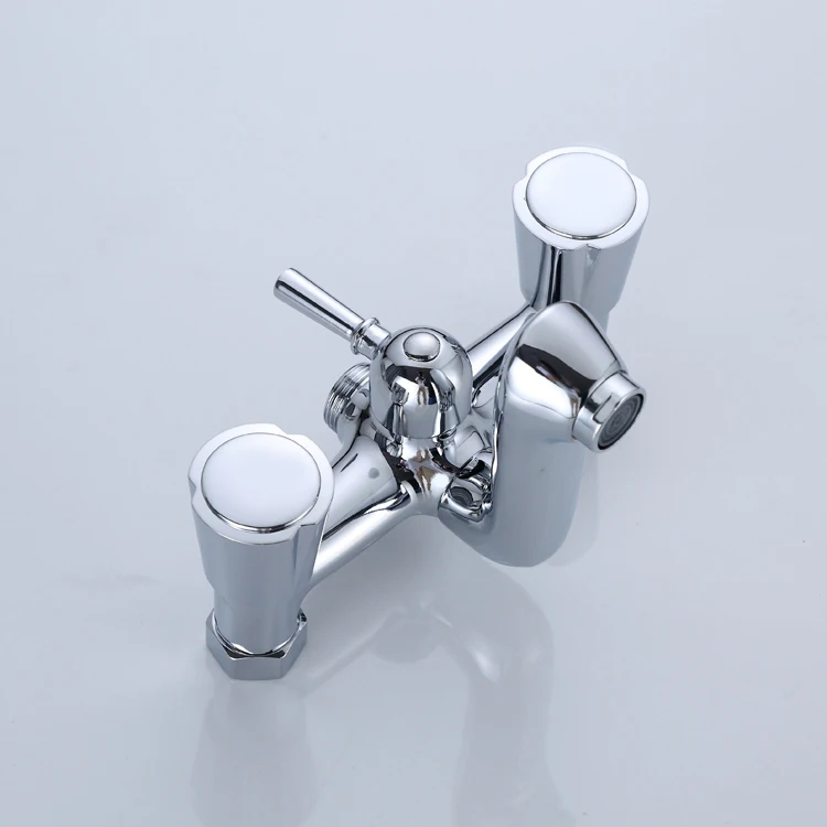 Wall Mounted Middle East Design Two Way Brass Bath Shower Mixer Set Taps Water Faucets with Cold and Hot Water