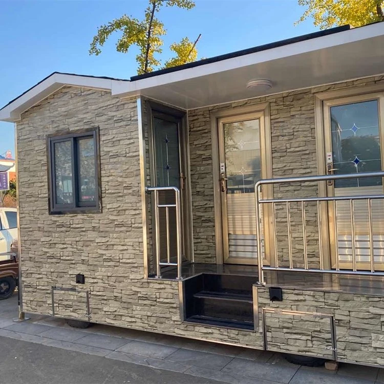 Cheap price Faux Stone PU Sandwich Panel 16mm Polyurethane Sandwich Panel sandwich panel wall For Prefab House