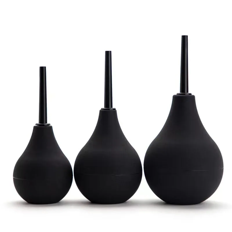 310ml 89ml 160ml 224ml Anal Cleaner Toys Medical Silicone Douche Soft Safe Enema Flush Bulb for Women and Men