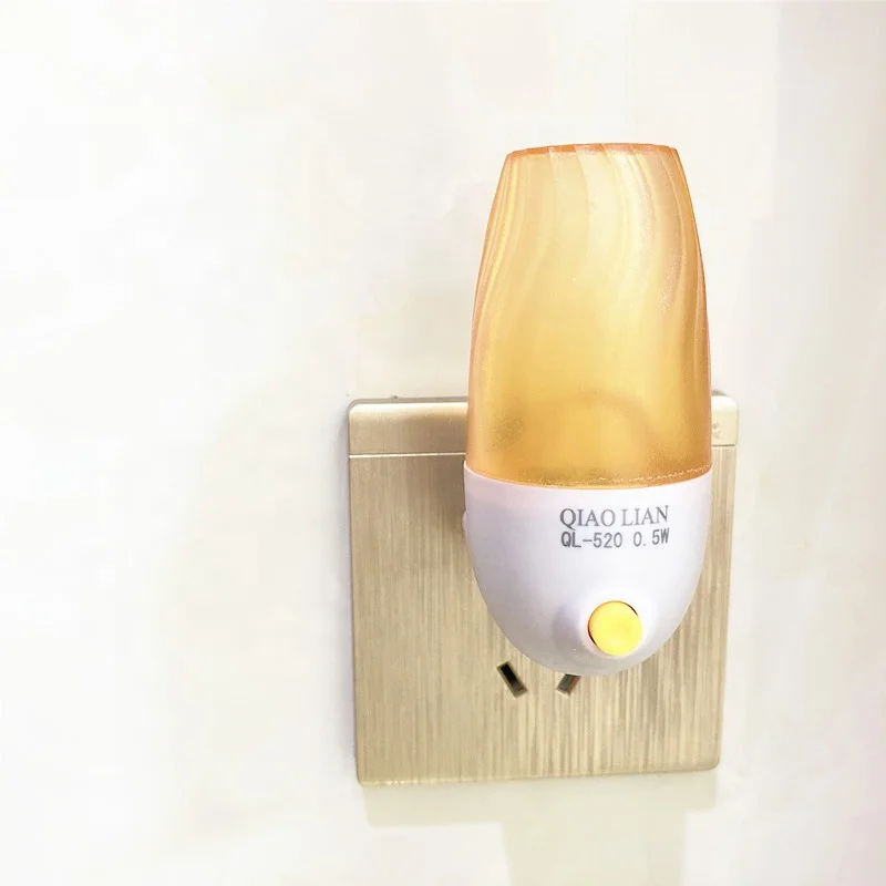 LED small night lamp with switch US EU plug  led nightlight