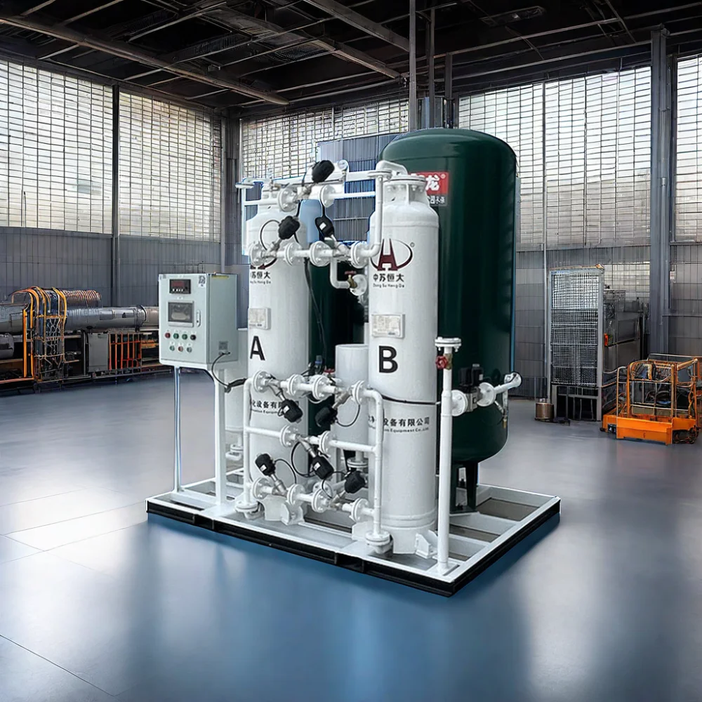 Split Mounted Remote Control Plug and Play Nitrogen N2 Generator Plant for Metal Heat Treatment /Laser Cutting/ Food Package