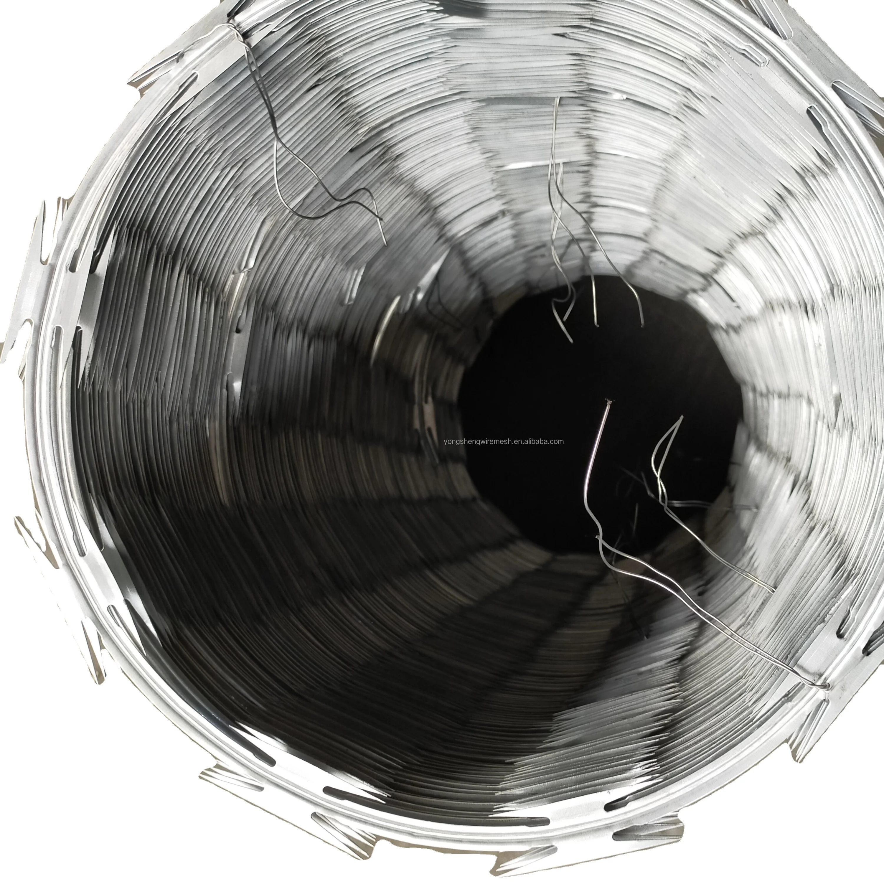 33 Loops Single Coil CBT65 Razor Barbed Wire CBT-65 Razor Wire