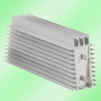 Power load Aluminum Housed wirewound braking resistor small size Aluminum Crust High Power wire wound Aluminum 100W