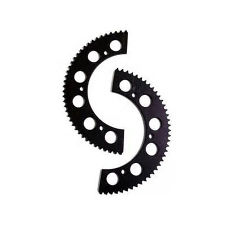 Aluminum Go Kart Sprocket #35 Chain Two Piece 72 Tooth
