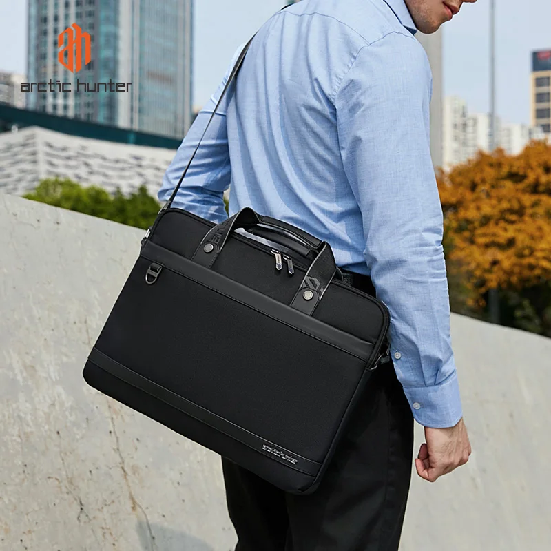 Мужская офисная деловая сумка через плечо, оригинальный деловой портфель, роскошная сумка для ноутбука, Качественная мужская сумка-слинг, портфель