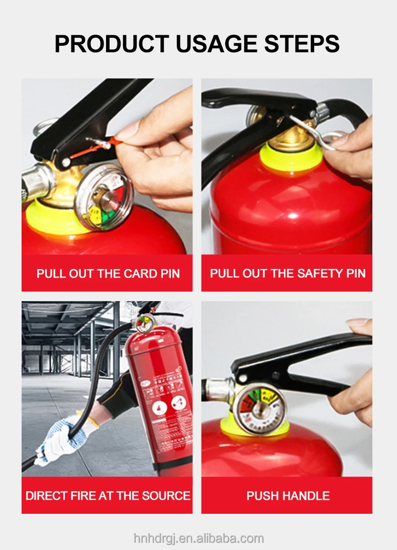 The Most Popular With Huge Discount Portable Fire Extinguisher Car Fire Extinguisher Portable Car Dry Powder Fire Extinguisher