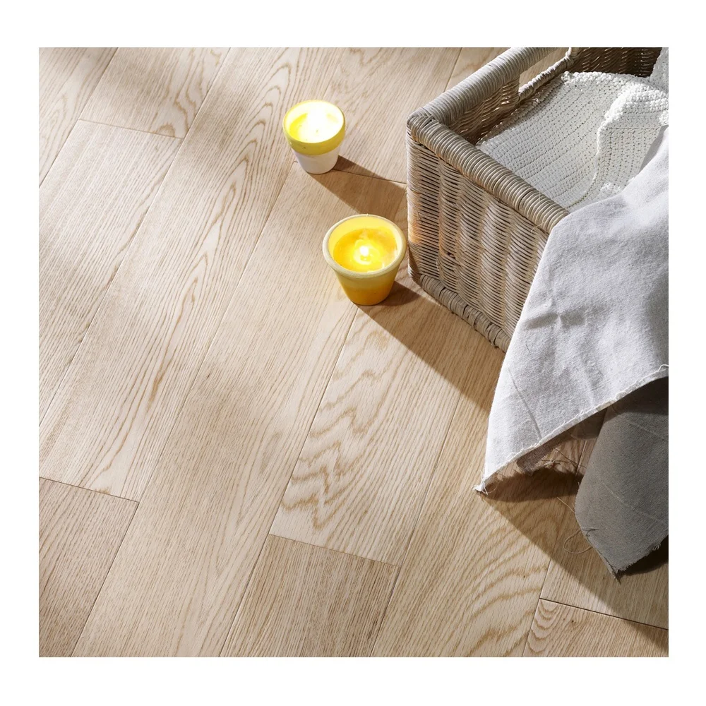 Good Quality 7mm Panel  V Groove Grey Oak Waved 100% Water Resistant Laminate Flooring