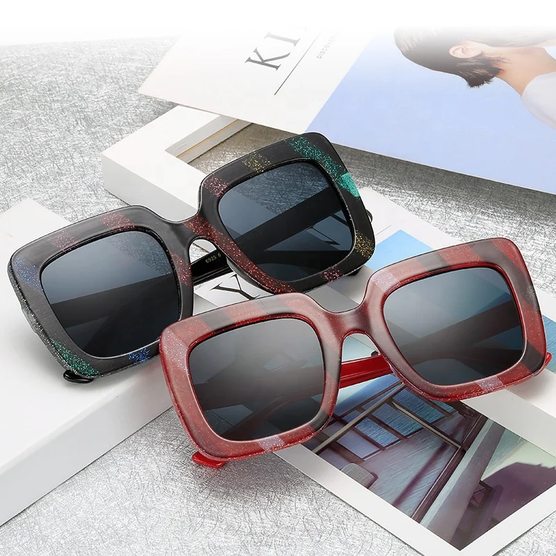 
Sinle 2019 new fashion big frame sunglasses men large big sunglasses women neo matrix sunglasses 