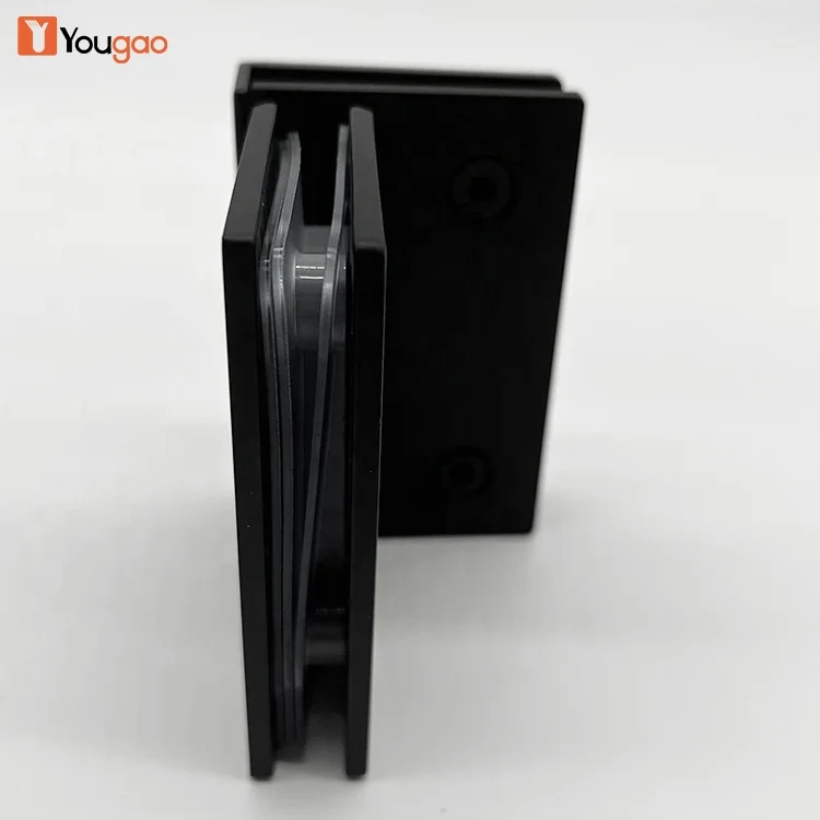 90 Degree Glass Shower Door Hinge Stainless Steel Door & Window Hinges black 8-12mm frameless glass door hinge