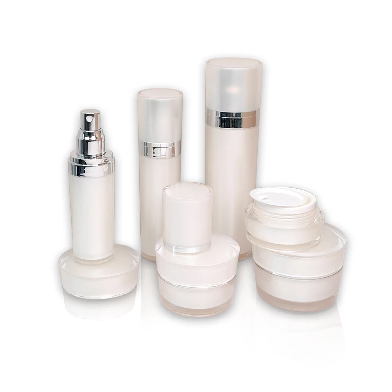 acrylic empty plastic bottle for toothpaste clear color bottle plastic bottles for chemicals