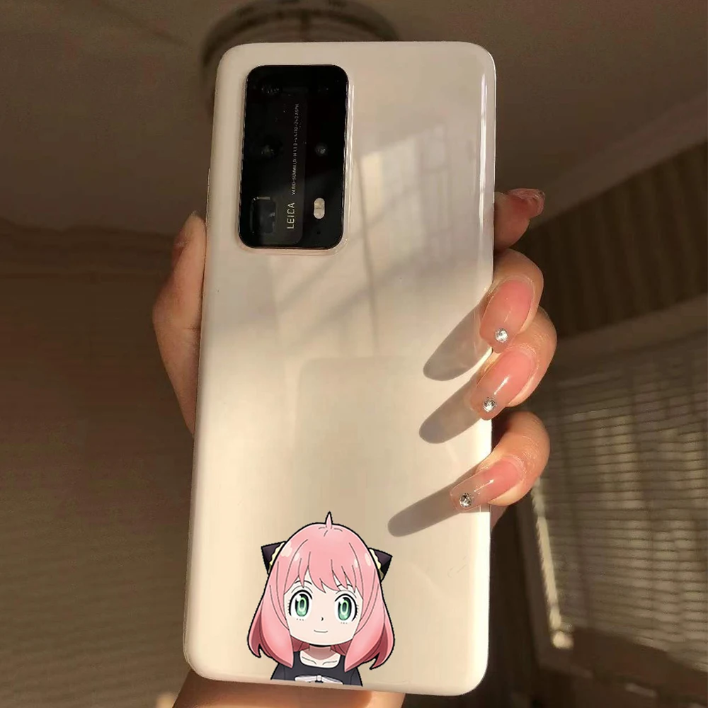 Newest Anime Design Spyxfamily 3D Motion Stickers Character Aniya Changing Phone Stickers Computer Pencil Case manga Decor