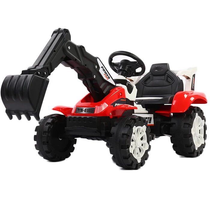 Хит продаж, детские экскаваторы высокого качества с музыкой, детские игрушечные тракторы