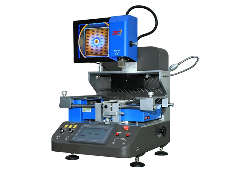 Wds-650 Hot Air Automatic Bga Rework Station Smd Soldering Rework Station Led BGA Rework Station 55 Provided PLC 2 Years