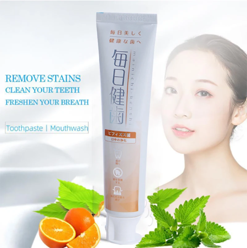 
2020 Factory Wholesale Private Label Herbal Natural Organic Tooth Paste Formula Dentiste toothpaste 110G For Sensitive Teeth 