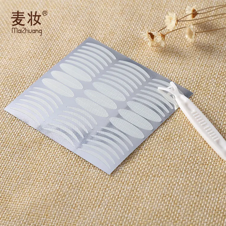 Wholesale Naturally Waterproof Double Eyelid Sticker Patch Transparent Double Eyelid Tape With Y-fork Cosmetic Tool Z551