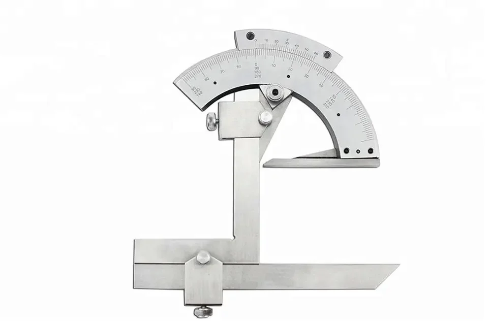 Универсальный скошенный транспортир 0-320 градусов с регулируемым углом наклона