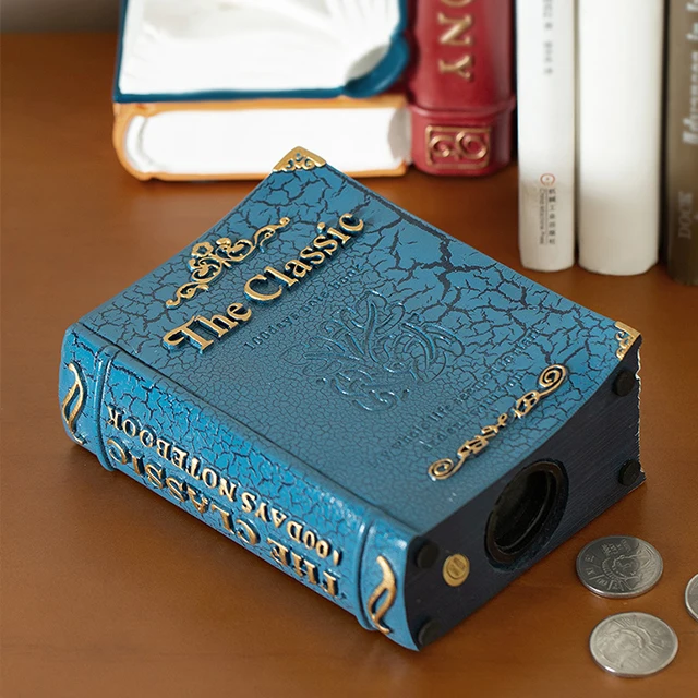 OEM funny money box gift kids saving bank book, wholesale personalized kids piggy bank money boxes