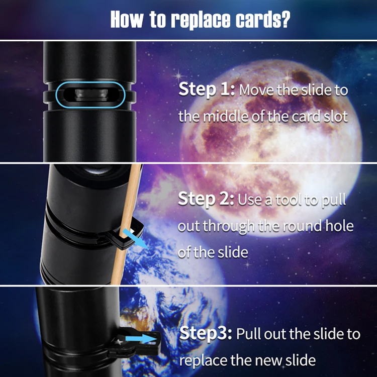 Moon Projection Lamp Creative Galaxy Light Projector Background Atmosphere Night Light Party Decor Birthday Gift Photo Props