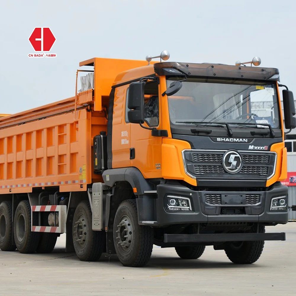 Shacman second hand  x3000 gold dumper tipper 450hp 6x4 8x4 f3000 60 ton heavy used shcaman dump truck