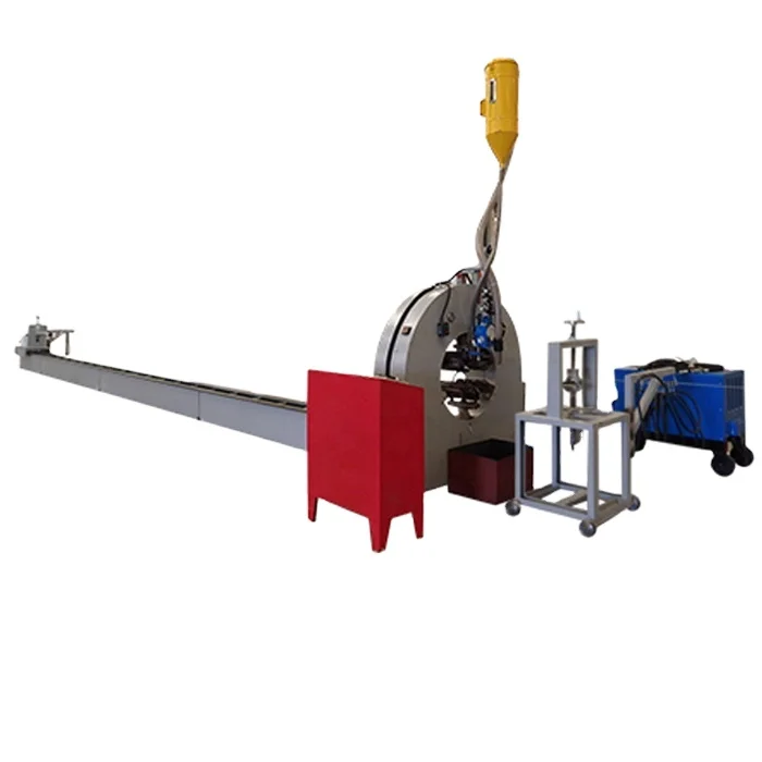 14m Conical Octagonal Hexagon Pole High Mast Pole Making Machine Seam Welding Machine